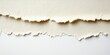 © antishock - Torn paper edges visible against black background. White, beige layers create contrast, texture. Damage suggests ripping, fragility.