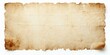 © antishock - Old parchment paper texture. Aged, worn surface with visible creases, stains, imperfections. Ideal background element.