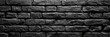 © Mamur - Grayscale close-up of aged, rough, textured brick wall. Dark, weathered, and detailed