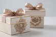 © Heyra - Elegant gift boxes with ribbon