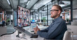 © Andrey Popov - Business Manager Engages In Online Webinar