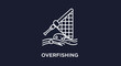 © Hilmi - Overfishing Concept Icon with Fishing Net and Fish