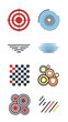 © @adha - A Collection of Abstract Geometric Icons and Patterns for Design Projects