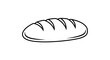 © nurfa - A loaf of bread illustration.