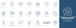 © SokretiRani - Insurance line icon collection. Features outline icons for insurance symbols, health insurance, safety, risk management, etc. Perfect for insurance companies, and financial advisors.