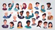 © xaras - Diverse Group of People Waving and Smiling in Office Setting