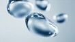 © MarkelovaVision - A stunning macro shot features several water droplets of different sizes.