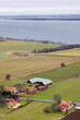 © a40757se - High angle view of houses and trees on field in Granna - Sweden
