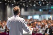 © Igor - Senior physician presenting at a professional seminar