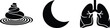 © MST. ZORNA - Serene Breath and Mindful Balance Icon Set