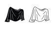 © rakib - Hidden Object Under Cloth Vector Illustration