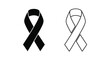 © Jannatul - Set of 2 awareness ribbons vector icons