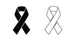 © Emran - Set of 2 awareness ribbons vector icons