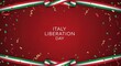 © Abdul - Festive Italy Liberation Day background
