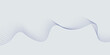 © Irfan - Wave line of flowing particles abstract vector background, smooth curvy shape dots fluid array. wallpaer neutral good nice art