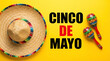 © Jasavantpatel - Colorful Cinco de Mayo decorations with traditional sombrero and festive eggs.