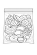 © Yuliana - Assorted Indonesian Traditional Snacks and Meal in packaging for food Vector Art