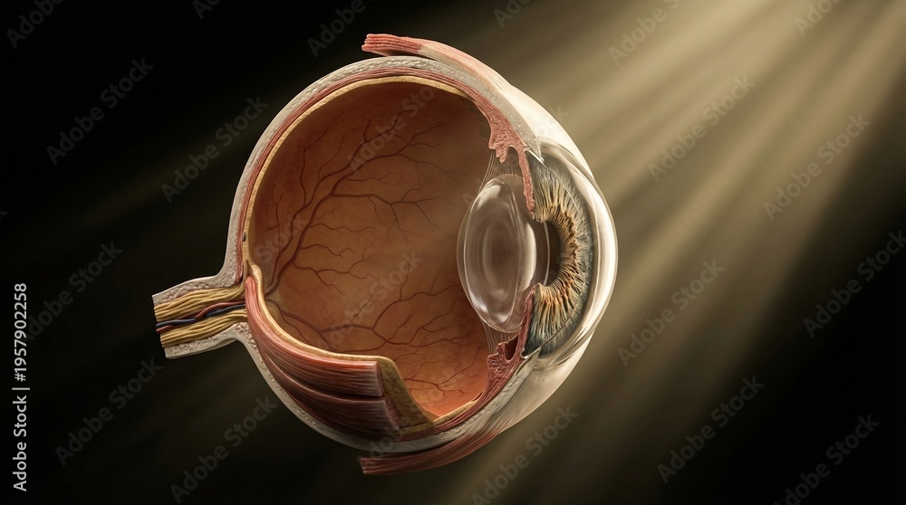 Título: Realistic 3D Medical Animation of Human Eye Cross-Section ...
