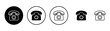 © avaicon - Telephone icon vector. phone sign and symbol