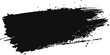 © pixel park - An abstract black ink splatter texture with a grungy paint drip design and dirty spray stains forming a vector art frame border element on a paper banner