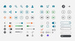 © Ali - Set of 40 UI icons vector, user interface elements