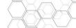 © Sanatçi - Vector Abstract honeycomb pattern forms geometry grid and reflects technology and scientific innovation and futuristic design, conceptual simplicity and modern art