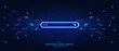 © S and V Design - Symbolizing artificial intelligence technology concepts. Glowing generative bar with icon on futuristic background. Input prompt as commands for search and generate by AI. Vector illustration.