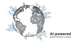 © Narmada - AI Powered Global Network Illustration – Digital Earth with Circuit Lines, Artificial Intelligence Connectivity and Data Technology Concept