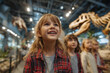 © Ala - Exciting adventure of children discovering fossils at a museum field trip