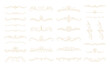 © FUF KOO - Luxury Gold Vintage Invitation Vector Set Featuring Ornamental Curls, Elegant Dividers, Decorative Borders and Golden Design Elements for Wedding Invitations, Menus, Certificates, Boutique and Spa Bra