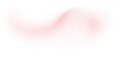 © gd-house - Abstract background with a dynamic wave of red dots