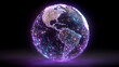 © SirArbusto - Global Digital Network: A glowing globe, interwoven with networks of light, represents the interconnectedness of our digital world.