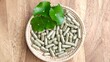 © lesyeuxdedidi - Asiatic pennywort. Centella asiatica capsules.