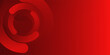 © Marsub - Abstract red banner background. Glowing geometric shapes graphic design. Round elements. Futuristic circle shapes. Suit for presentation, cover, brochure, website, flyer, business, poster, booklet