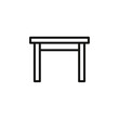 © Susana - Simple Wooden Table Illustration for Interior Design and Furniture Concepts