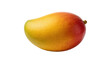 © Natasha - Delicious ripe mango fruit with vibrant yellow, orange, and red skin, fresh and healthy