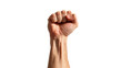 © Sindre - Clenched human fist raised up in a powerful gesture of strength and determination
