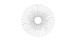 © gudangPIXEL - Circular circuit board pattern radiating outwards from a central void