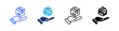 © Kholifah rokhman - Product Multi Style Icon Set Vector