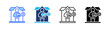 © Kholifah rokhman - Ownership Multi Style Icon Set Vector