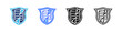 © Kholifah rokhman - Breach Multi Style Icon Set Vector