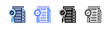 © Kholifah rokhman - Audit Findings Multi Style Icon Set Vector