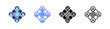 © Kholifah rokhman - Synergy Multi Style Icon Set Vector