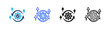 © Kholifah rokhman - Process Optimization Multi Style Icon Set Vector
