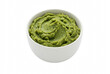 © Md - Fresh green wasabi paste in a white ceramic bowl