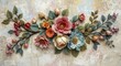 © The 2R Artificiality - handcrafted floral and vine wall art blending colors