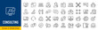 © iiierlok_xolms - Consulting web icons in line style. Consultation, meeting, conference, service, communication, collection. Vector illustration.