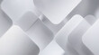 © Presiyan - Dynamic abstract photograph of multiple white overlapping rounded square shapes creating an intricate three-dimensional.