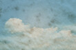 © vlntn - Vintage Blue Sky with Cloud Texture