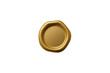 © ArtBox - Gold vintage wax seal stamp blank transparent background